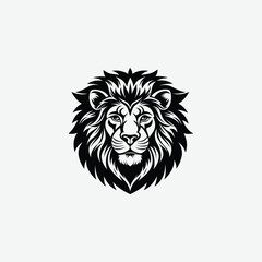 Download a stunning lion face vector silhouette in SVG, PNG, and EPS formats. Perfect for logos, t-shirts, tattoos, and more. Free & premium options available!