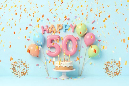 Hunts England Biglietto di auguri per il 50° compleanno del papà, con scritta Happy Birthday, 50 Best Dad Ever!, collezione originale, standard, 148 x 148 mm