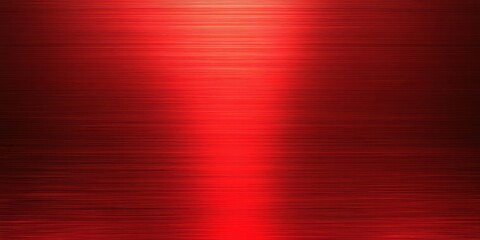 Abstract Red Metallic Brushed Texture Background