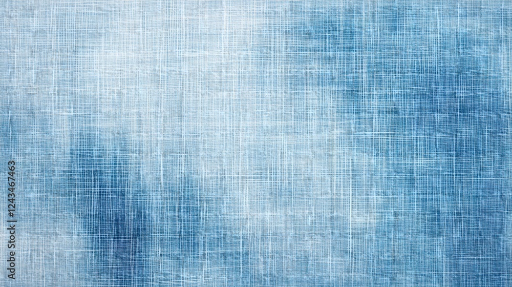 Aufkleber soft pencil strokes create a gentle gradient in pastel blue, evoking a calming atmosphere in the art