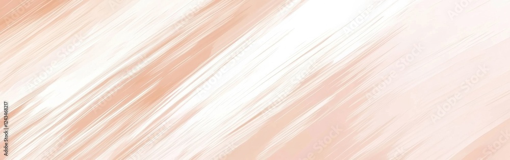 Poster soft pencil strokes create a serene background in muted peach hues for artistic expression and desig