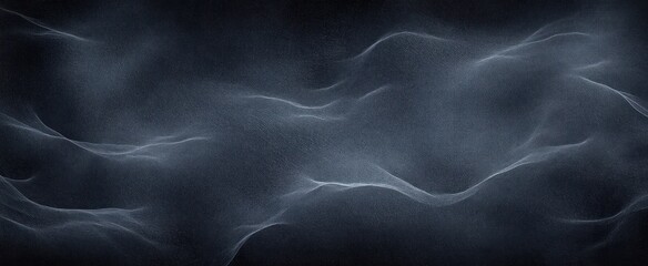 Dark Abstract Textured Background Elegant Black Vintage Crumpled Paper Design