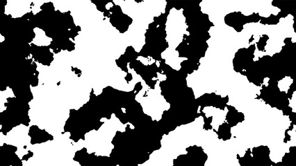 ILLUSTRATION ABSTRACT MESSY GRUNGE BLACK GRAINY TEXTURE ISOLATED ON WHITE BACKGROUND. DISTRESS DIRTY ROUGH MONOCHROME COLOR DESIGN VECTOR