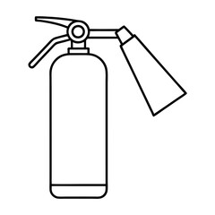 fire extinguisher vector illustration