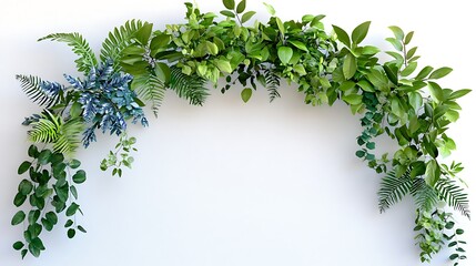 Fototapeta premium Home decor with nature
