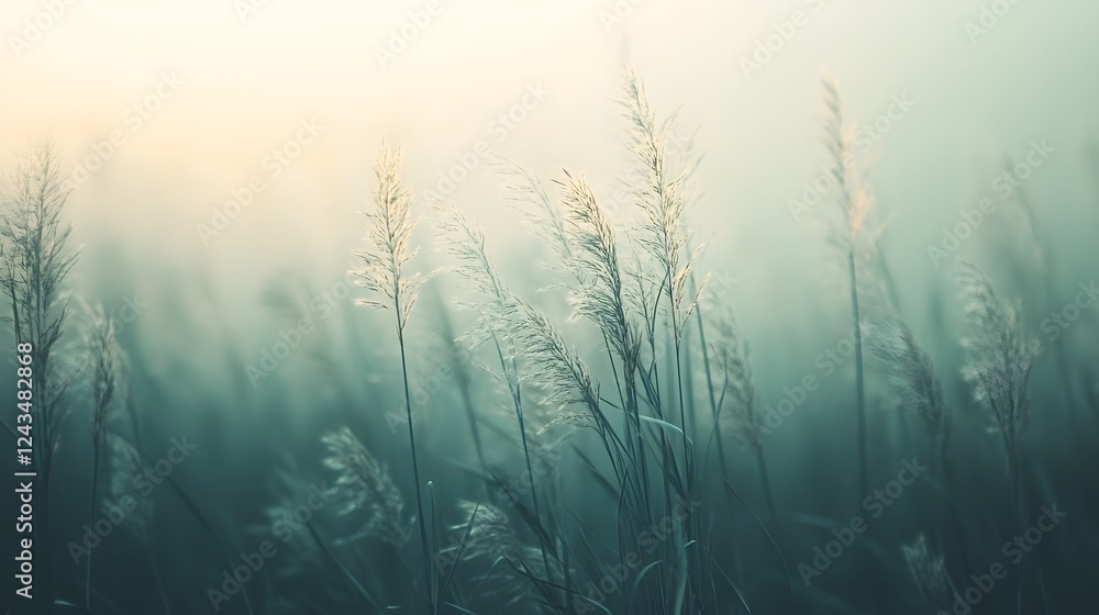 Poster peaceful minimal plain background with a soft gradient subtle airy tones and a tranquil aesthetic cr