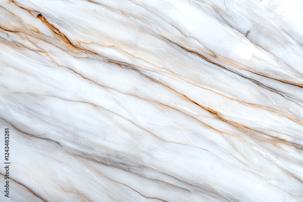 Poster elegant marble texture with subtle veins and soft color transitions, perfect for backgrounds, wallpa