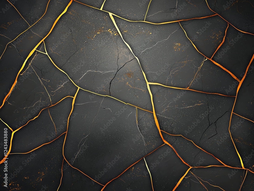 Poster textured surface featuring intricate, crackling patterns that create a striking visual contrast. ide