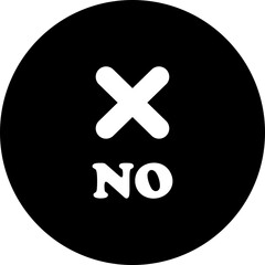 Sharp red checkmark icon on isolated transparent background black vector symbol for wrong choices. Modern flat and line design symbol cross sign. No letter negative mark, bad icon web app.