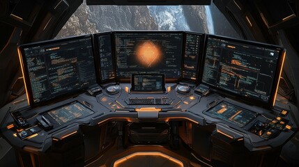 Obraz premium Cyber security technology preventing ransomware attacks and email phishing, safeguarding digital information through encryption and secure data protection systems.