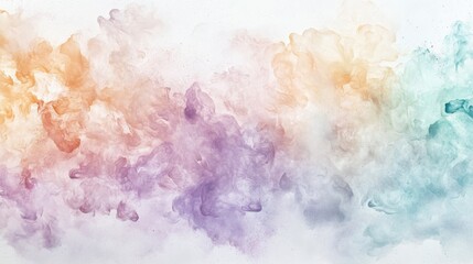 Fototapeta premium Soft pastel ethereal bokeh creates a dreamy atmosphere with flowing colors at dawn