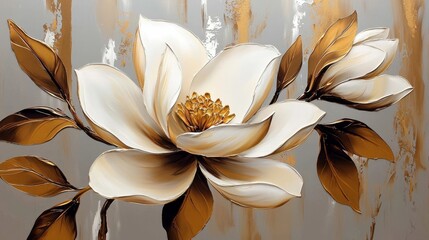 Unique light beige and bronze color palette for home decor.