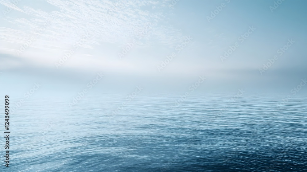 Aufkleber stunning backdrop with a soft gradient sky and a dreamy airy nature aesthetic this serene and tranqu