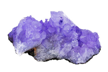 amethyst isolated on white background
