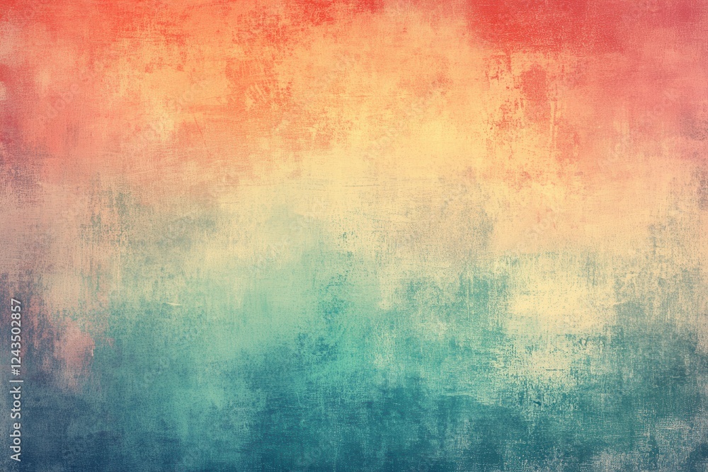 Poster red and blue background with gray texture abstract art design for creative projects and digital medi