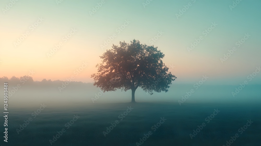 Poster soft and dreamy sky background with gentle gradient hues airy natural atmosphere and a tranquil open