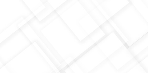 White and gray overlap triangle geometric technology pattern design. abstract seamless modern white and gray color technology concept geometric line vector background.