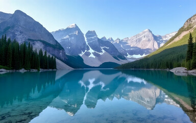 lake louise banff national park canada