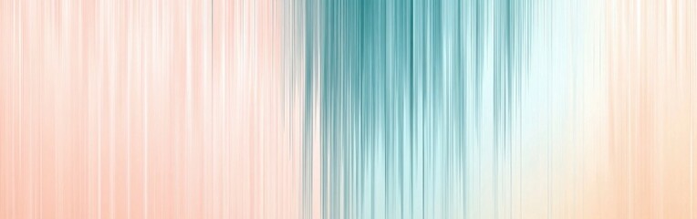 Obraz premium Vibrant turquoise vertical gradient lines create a captivating blend of colors and depth