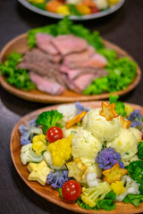 かわいいパーティー料理_ポテトサラダ