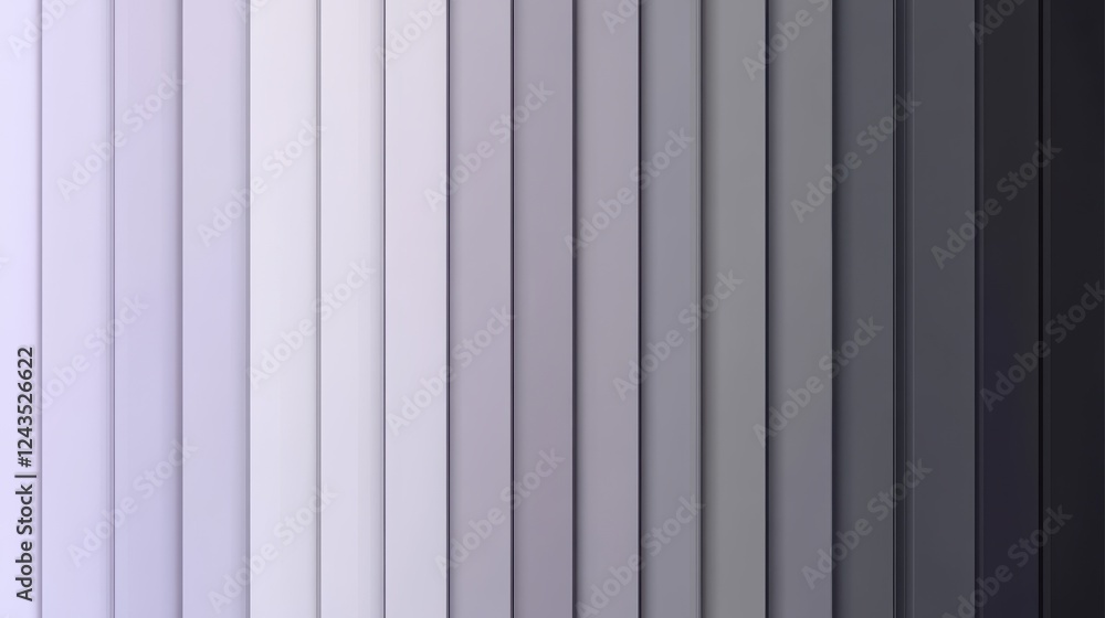 Poster Soft gradient background transitioning from light to dark creates a calming visual effect in a modern setting