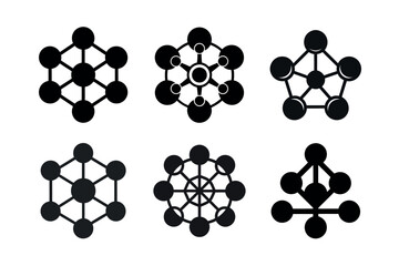 Collection of Abstract Network Diagrams