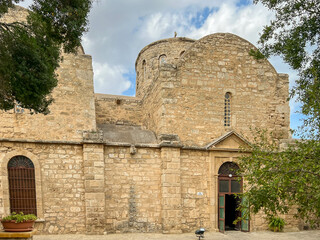 St. Barnabas Monastery, formerly a monastery and now an icon and archaeological museum in Enkomi,...