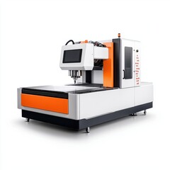 Advanced CNC Milling Machine with Touchscreen for Precise Manufacturing in Modern Workshop Environment