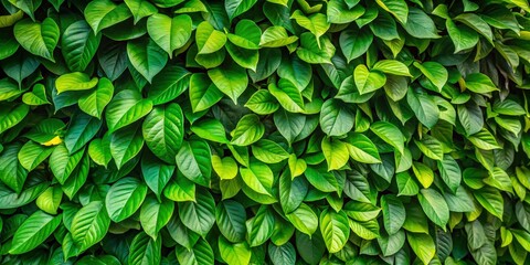 Obraz premium Lush Green Leaf Background Texture: Architectural Photography Backdrop