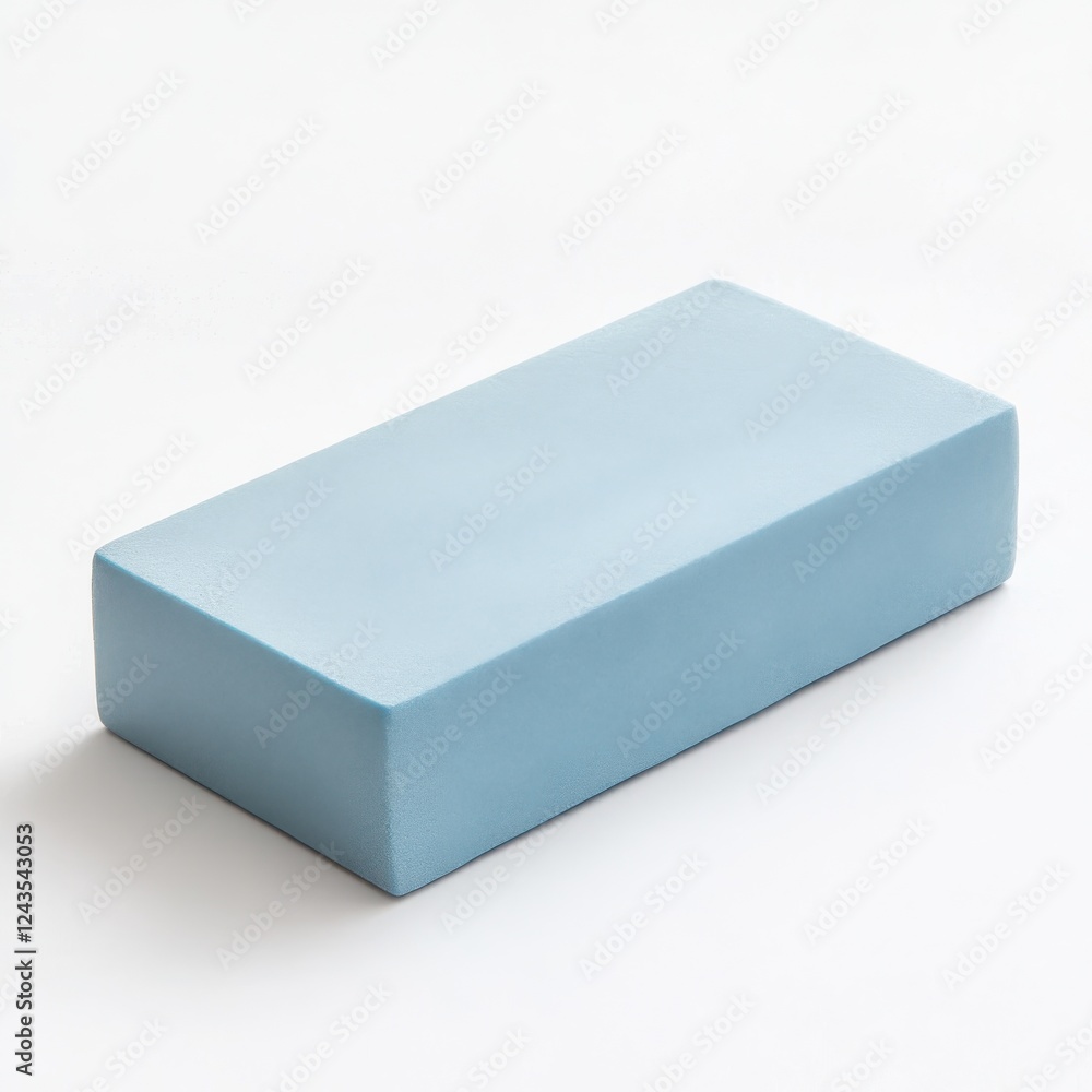 Poster lightweight foam yoga block for stability and support during exercises and stretches