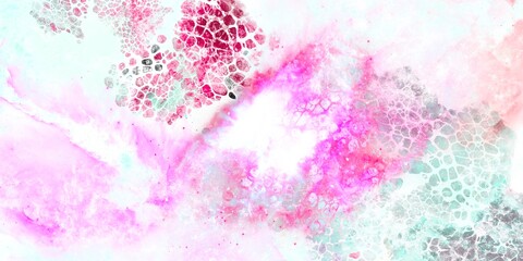 abstract watercolor background The white blue sky watercolor smoke cloudy sea beach pattern underwater image wallpaper background modern summer template offer page watercolor hand-painted background