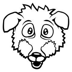 Fox Big Eyes Scared Happy Afraid Cool Funny Face Design Lover Art Vector Illustration Card T-Shirt Poster Sticker Graphic Print Decorative Drawing Isolated Logo Decoration Symbol Creative Cool Style
