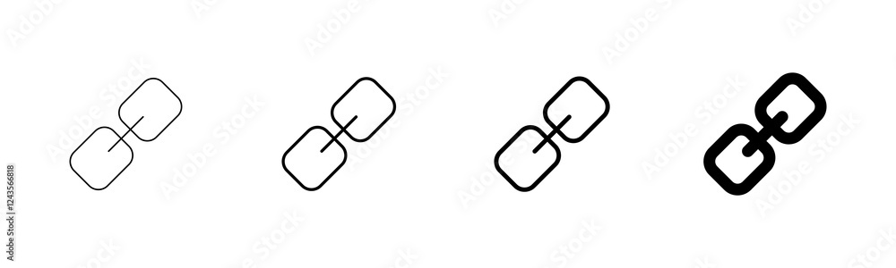 Poster external link symbol icon vector. link icon isolated on white background. link vector icon. hyperlin