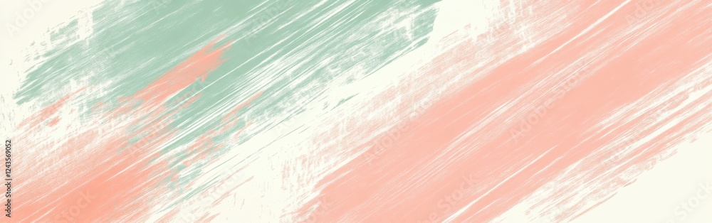 Poster minimalist pencil strokes in soft pastels create an abstract background with dynamic movement and el