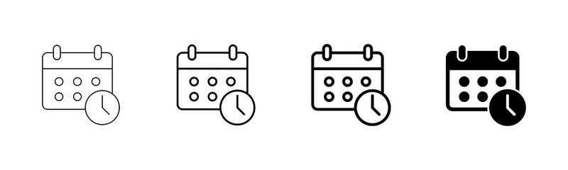 calendar icon vector isolated on white background. Calender symbol. Calendar vector icon. Deadline. Date. Time