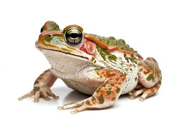 Obraz premium frog isolated on white background