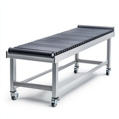 Modern Industrial Roller Conveyor System for Efficient Material Handling and Transportation in Warehouses