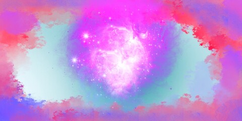 pink watercolor texture background marble grunge vintage stone surface splashed smoke bright effect modern love cover page paper template women's day celebrates