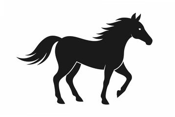 horse  silhouette vector