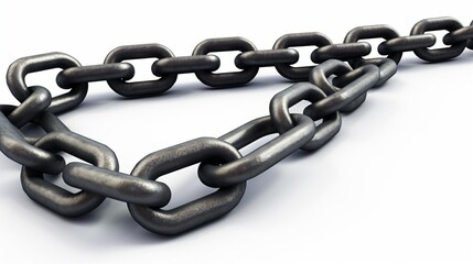 Obraz premium Broken Chain Links