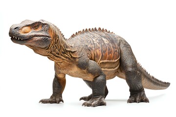 Obraz premium Iguanodon isolated on white background 