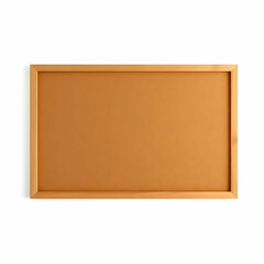 Fototapeta premium a Corkboard isolated on the white background