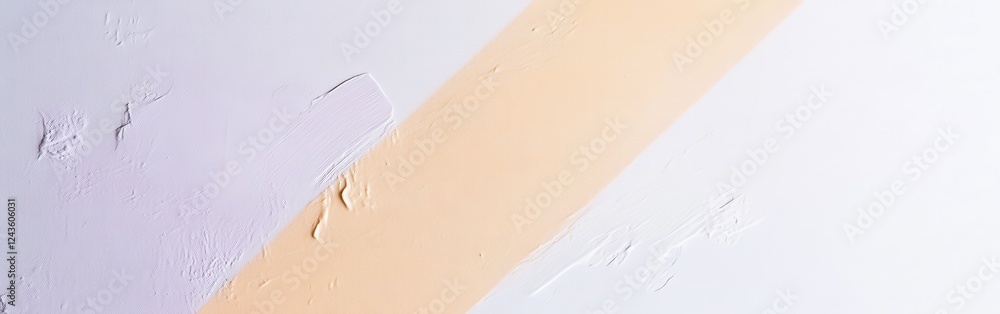 Poster delicate pencil strokes on minimalist white canvas create subtle textures and soft colors