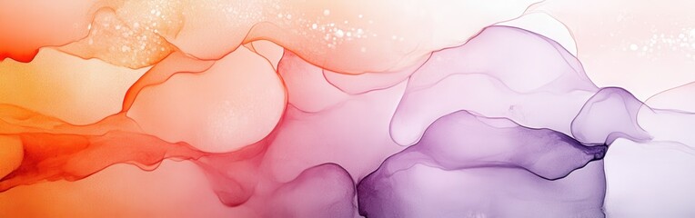 Fototapeta premium Soft gradient of pencil strokes in warm and cool hues creating a serene atmosphere for relaxation and creativity
