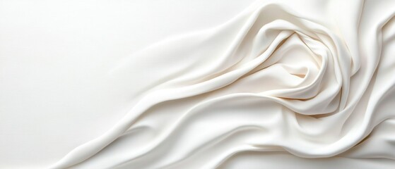 Obraz premium Elegant ivory fabric background for sophisticated business reports and design projects