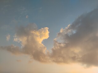Obraz premium clouds and sun