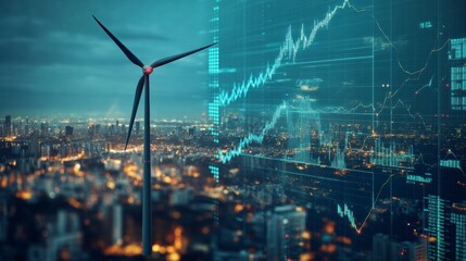 courbe de la bourse sur économie d'énergie 