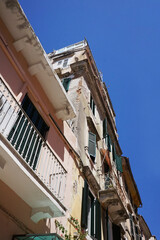 summer in Corfu Old Town