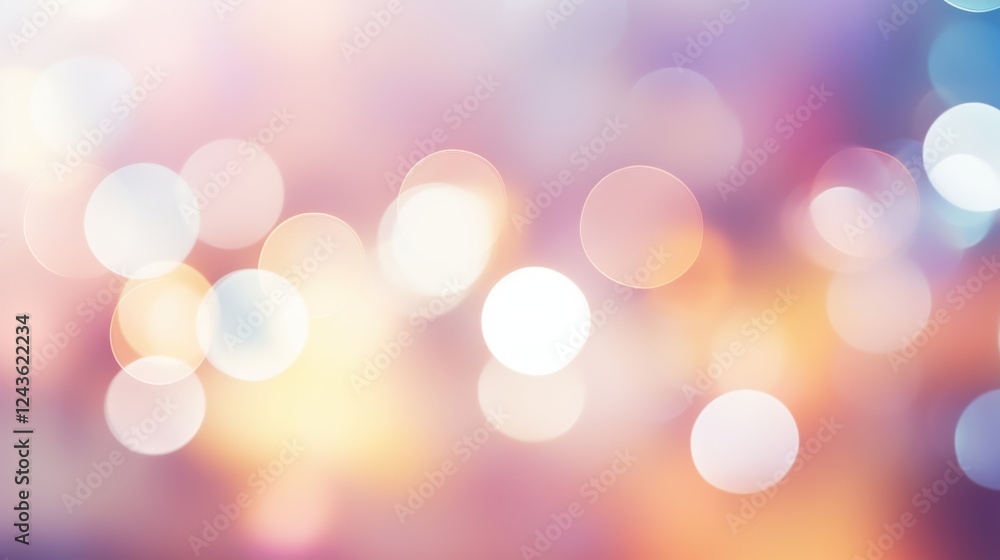Poster abstract bokeh background with soft blur effect creating a dreamy atmosphere perfect for banners and