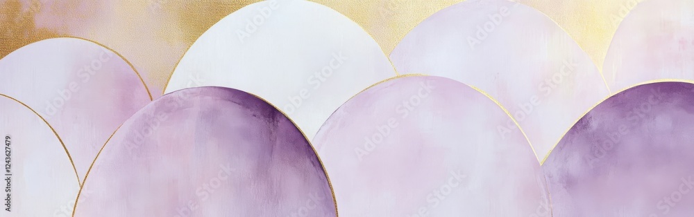Poster minimalist background of elegant pencil strokes with subtle hues and abstract shapes designed for cr